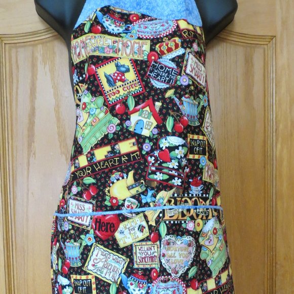 Colorful 2 in 1 Reversible Apron - Picture 3 of 13